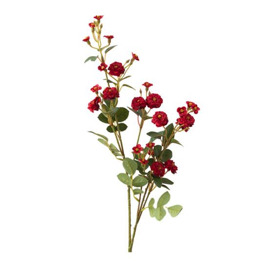 Artificial Flowers Fake Silk Ani Little Rose Realistic Fake Flowers Indoor Outdoor Decoration Wedding Garden Event Photography Prop