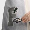 New FILA Baseball Jacket Unisex Steam White F11U439503FIV