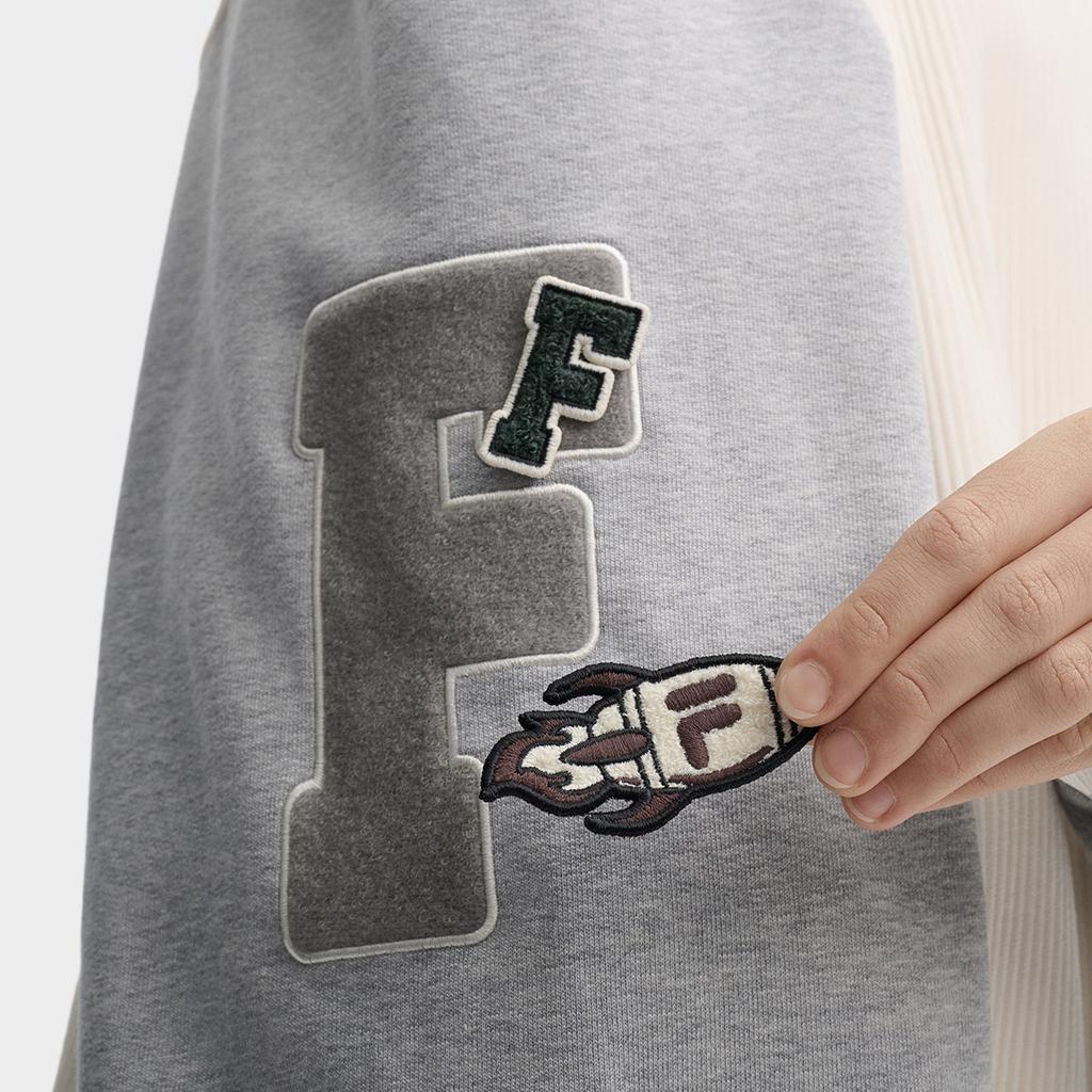 New FILA Baseball Jacket Unisex Steam White F11U439503FIV