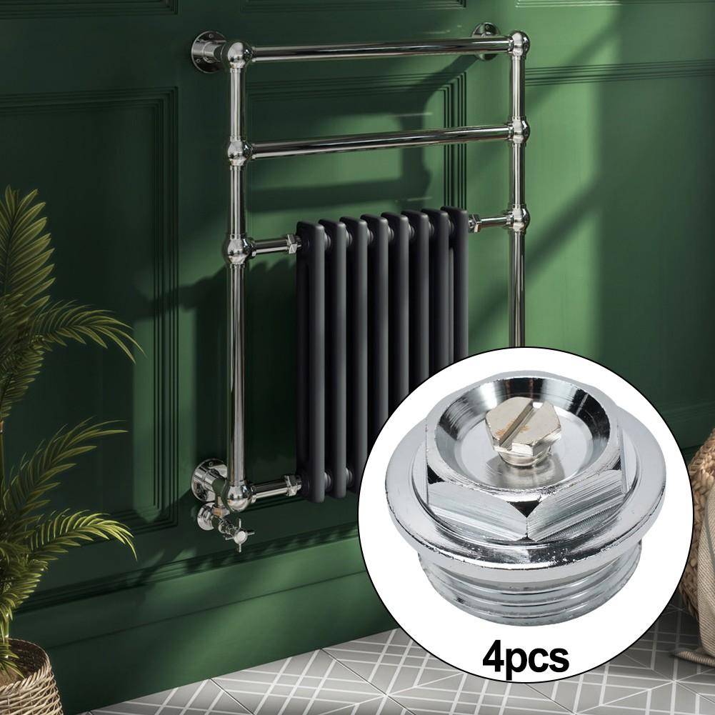 Brass Material Air Vent Valve Radiator Accessories