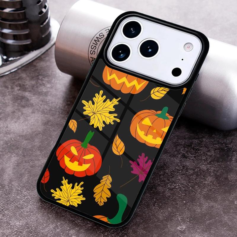 

Autumn Leaves Fall Halloween Phone Case For iPhone 17 16 15 14 13 12 11 Pro Max Plus 17Air Soft Silicone Cover iPhone17