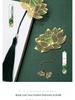 Exquisite Laser-Engraved Metal Bookmark In Ancient Palace Style - Perfect Small Gift Box Souvenir for Students.