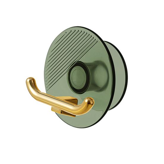 

Самоклеящийся крючок-заглушка, прочный, выдерживающий нагрузку, не требующий прокалывания, настенный крючок для хранения, бытовые товары зелёный