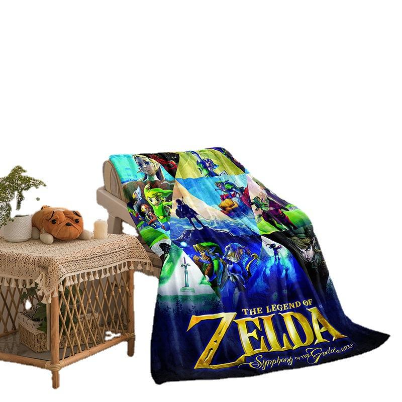 Cartoon Double-Sided Flannel 3D Digital Printing Blanket Blanket