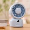 Baby Stroller Fan, Portable Clip On Desk Fan with 9000mAh Rechargeable Battery, 360 Degree Rotation, Timer,   Grip for Camping Travel   Nur