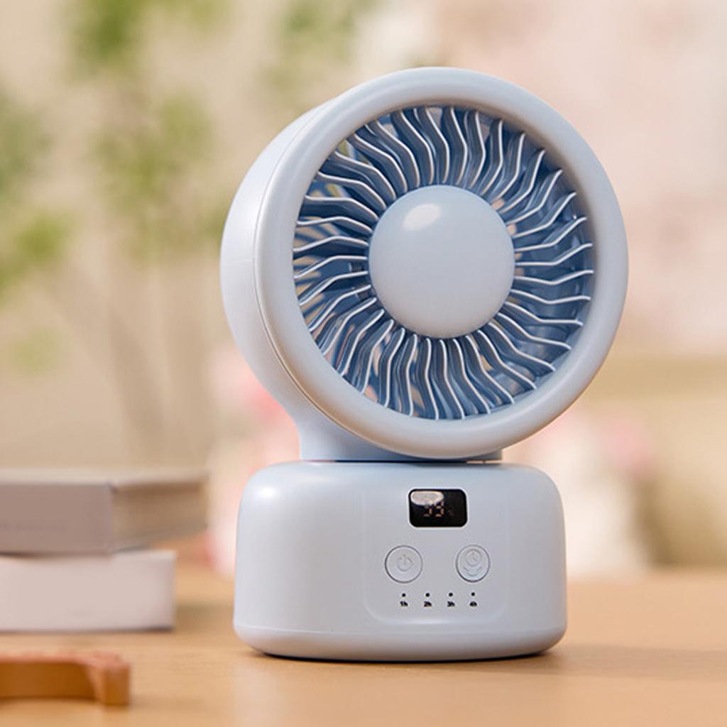 Baby Stroller Fan, Portable Clip On Desk Fan with 9000mAh Rechargeable Battery, 360 Degree Rotation, Timer,   Grip for Camping Travel   Nur
