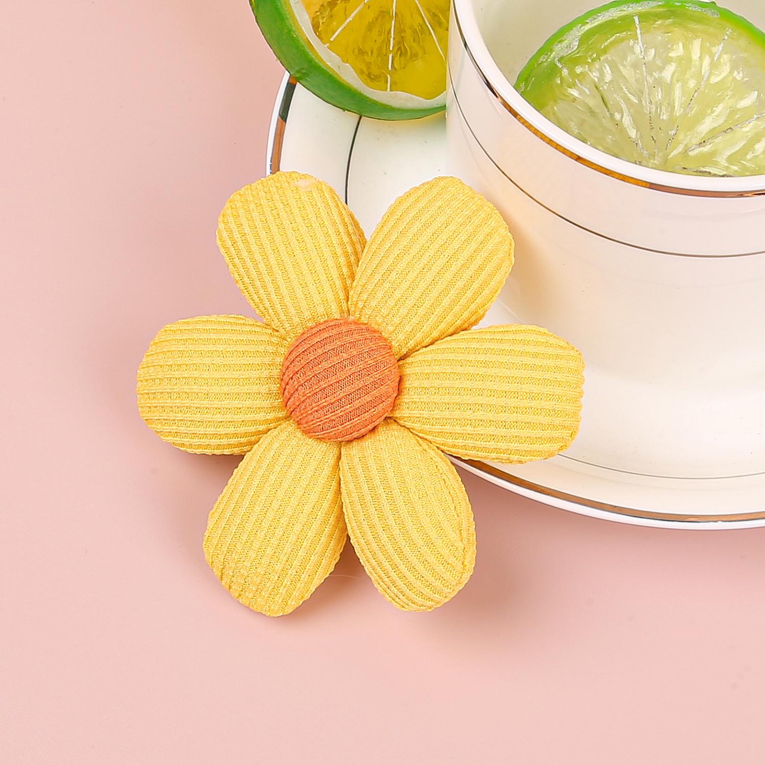 

Fashion 3inch Flower Hair Clips Little Girls Hairpins Barrettes Clips Cute Floral Hair Clip Hair Accessories for Children Kids