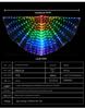 LED Luminous Angel Wings for Belly Dance and Nightclub Performance