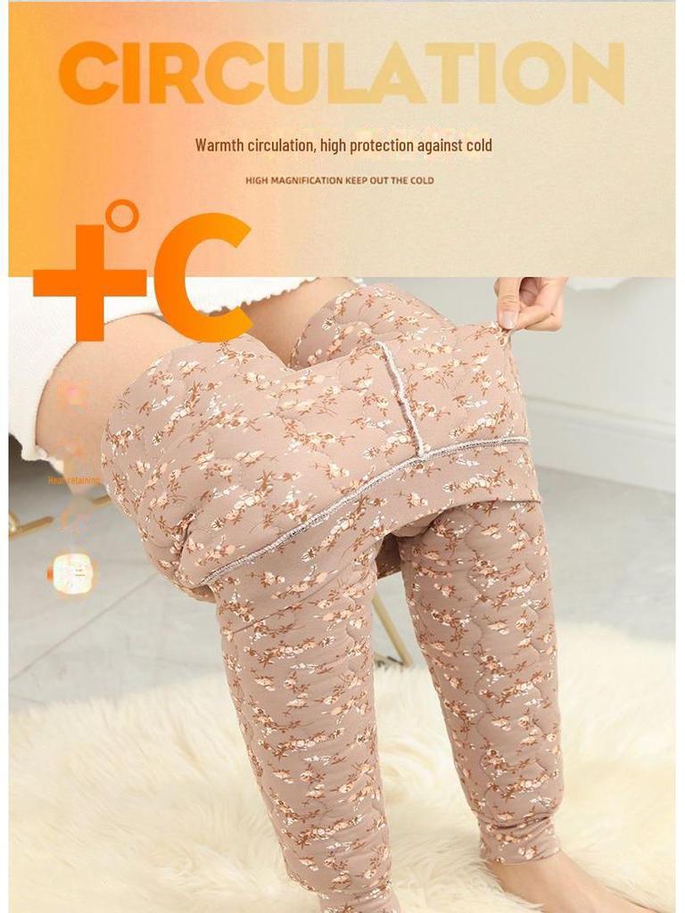 Women's High Waist Thermal Cotton Leggings - Thick or Thin, Slim Fit & High Elasticity
