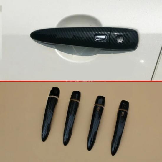 Carbon Fiber Door Handle Cover Trims For Nissan Altima -2025 Accessories