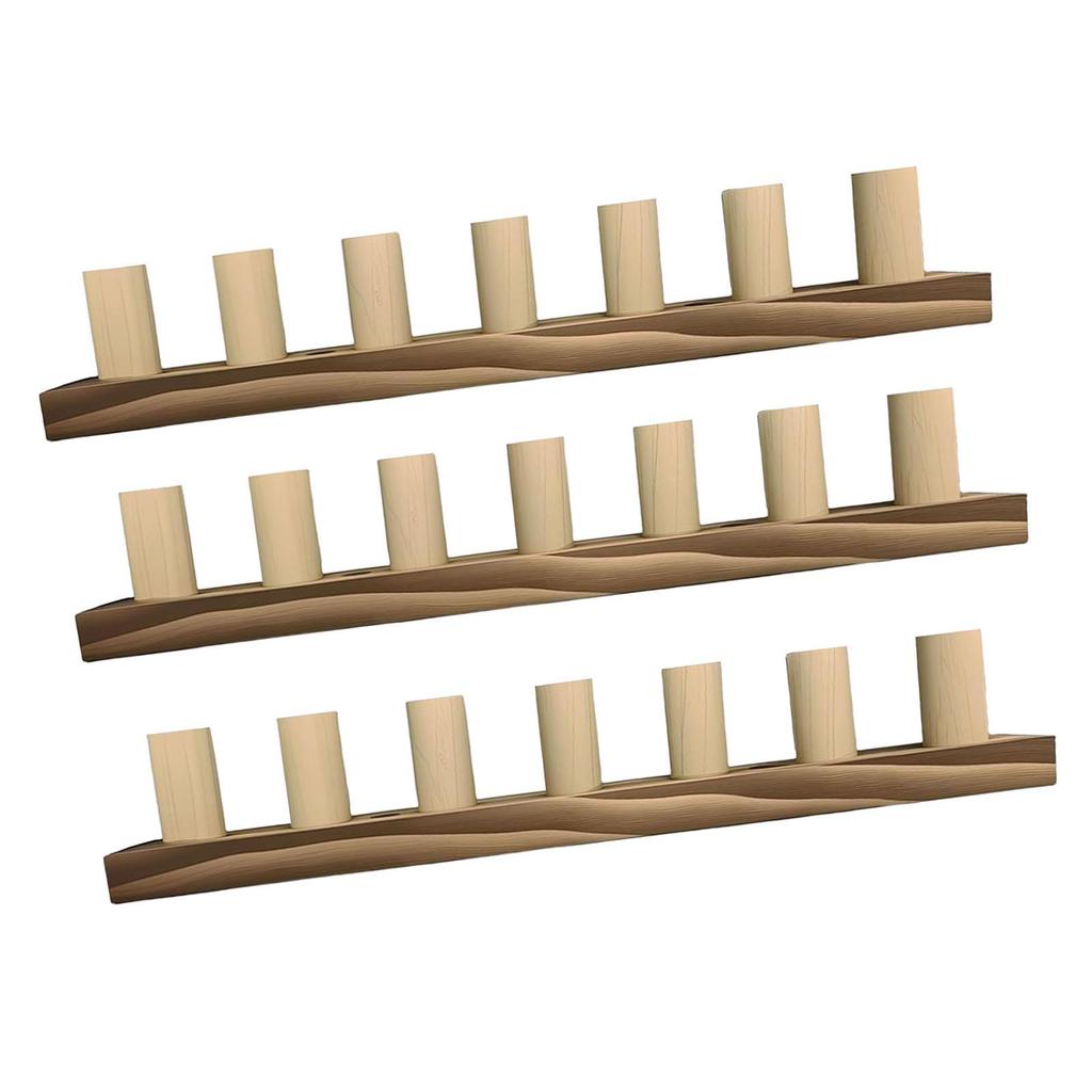 Knitting Loom for Blankets Adjustable Wood Frame Kit DIY Chunky Yarn Weaving Tool for Beginners Crafting