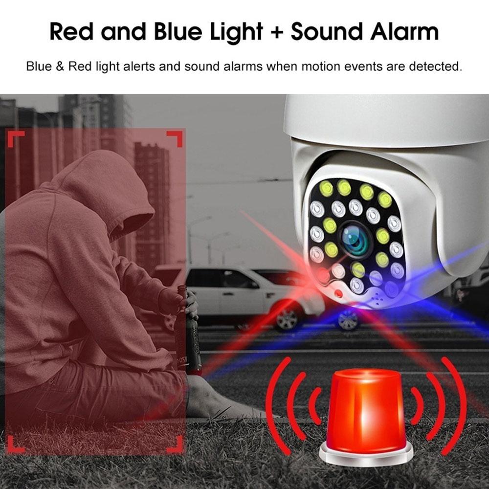HD 1920x1080P PTZ IP Camera Wifi Outdoor Speed Dome CCTV Security Camera 8X Digital Zoom 5MP Network IR Surveillance Camera