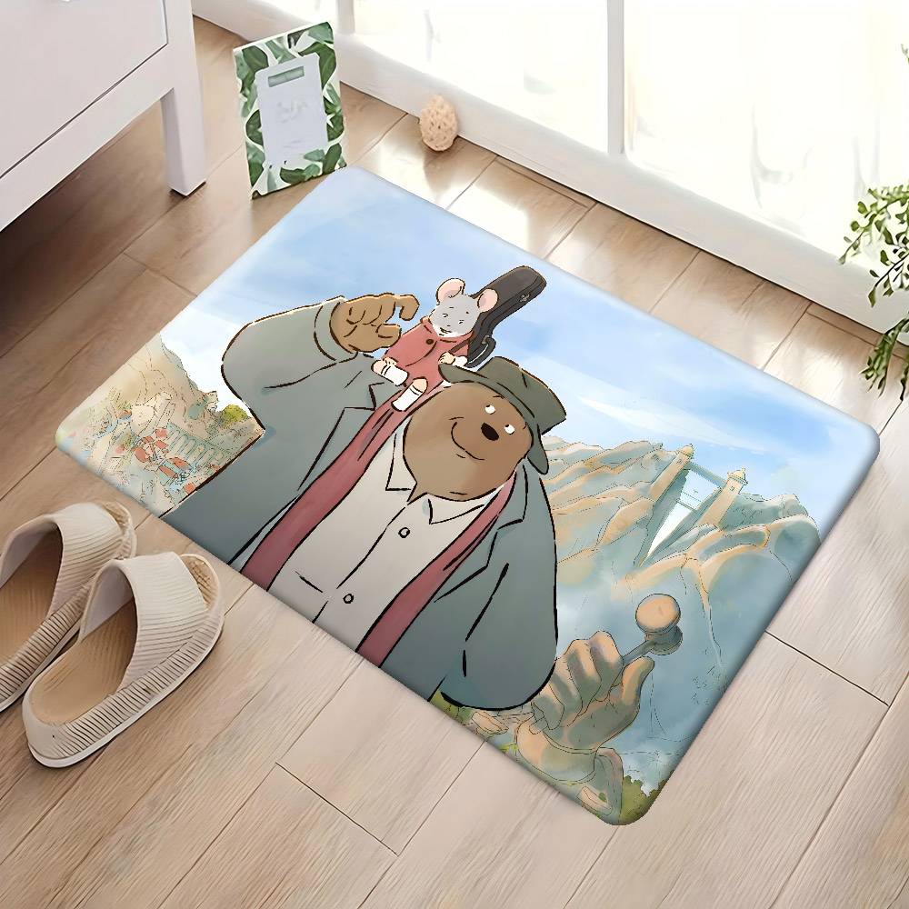 

Ernest Celestine Anime Entrance Door Mat Nordic Style Home Doormat Bathroom-Toilet Mats Bedroom Hotel Decor Mat 40x60 cm