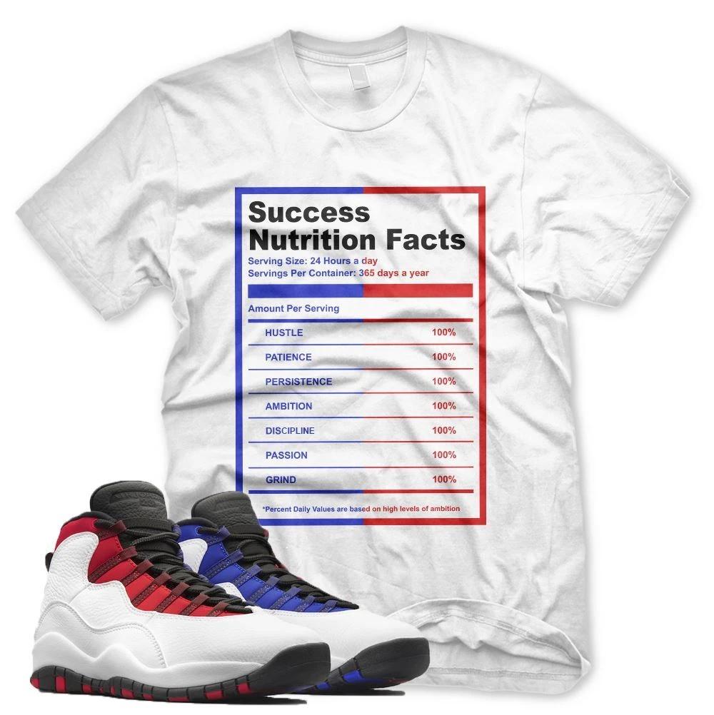 White SUCCESS FACTS T Shirt for J1 10 Westbrook Red Royal Class of 2006 3XL