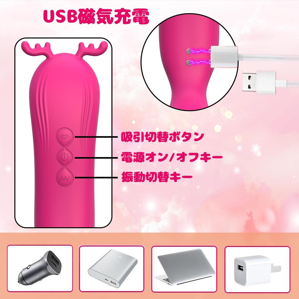 Vibrator Electric Massager Rotor Bibu for Women Powerful Clitoral Suction Popular Vibrator Types of Suction and Hitting 10 Types of Nipple Attack