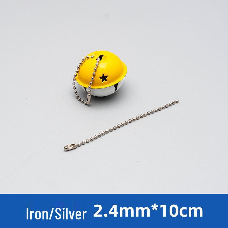 1.5/2.4mm Metal Ball Chain for Tags & Plush Toys - Round Bead Chain