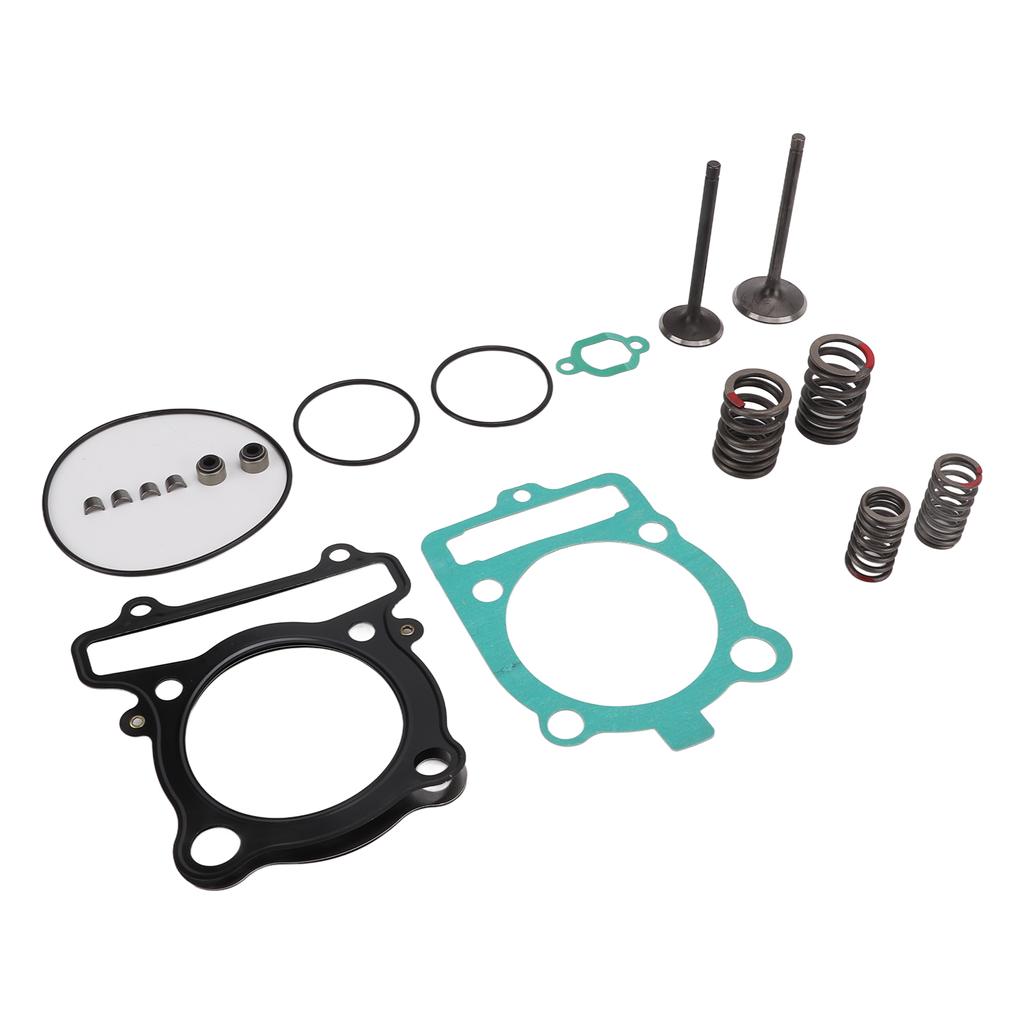 Cylinder Intake Exhaust Valve Gasket Kit ATV Accessory Replacement for Warrior 350 YFM350X 1987‑2004
