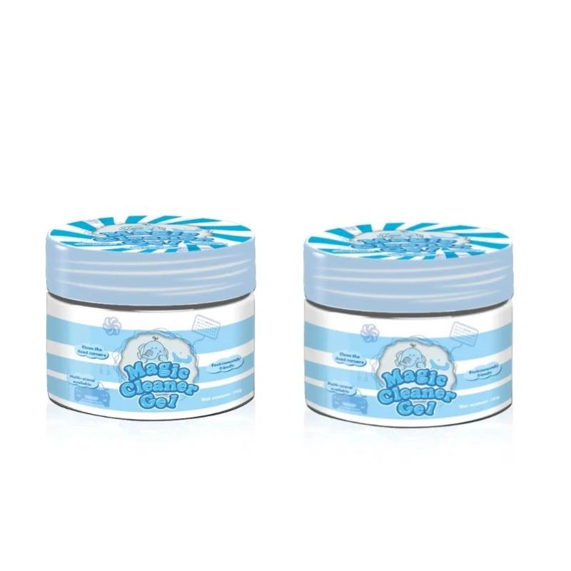 Gel Pulizia Auto Multifunzione Pulitore Polvere Gel Pulizia Interni Auto Slime Uscita Aria Cruscotto Pulizia Laptop Fango Magico