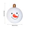 Christmas Inflatable Snowballs PVC Vibrant Lantern Ball Decorations Indoor and Outdoor Holiday Xmas Supplies Party Supplies Set