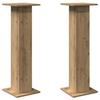 Speaker Stands (2 Pcs) Artisan Oak Finish 30 X 30 X 95 Cm