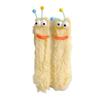 Fuzzy Silly Socks Funny Fluffy Cartoon Socks with Eyes Cute Winter Sleeping Socks for Women Girls Boys Men Indoor Lounging