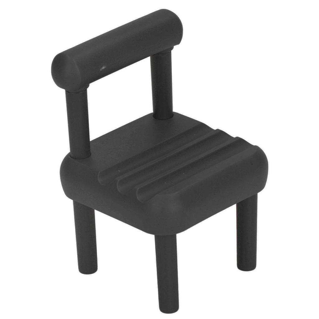 10pcs 1:12 Miniature Dollhouse Furniture Chair Rich Details Realistic Miniature Dining Chair Set for Photo Props