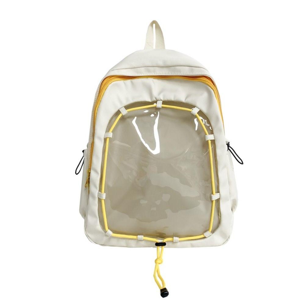 Nylon Cotton Doll Ita Bag Schoolbag Transparent Backpack Creative Doll Display Storage Bag  Outdoor