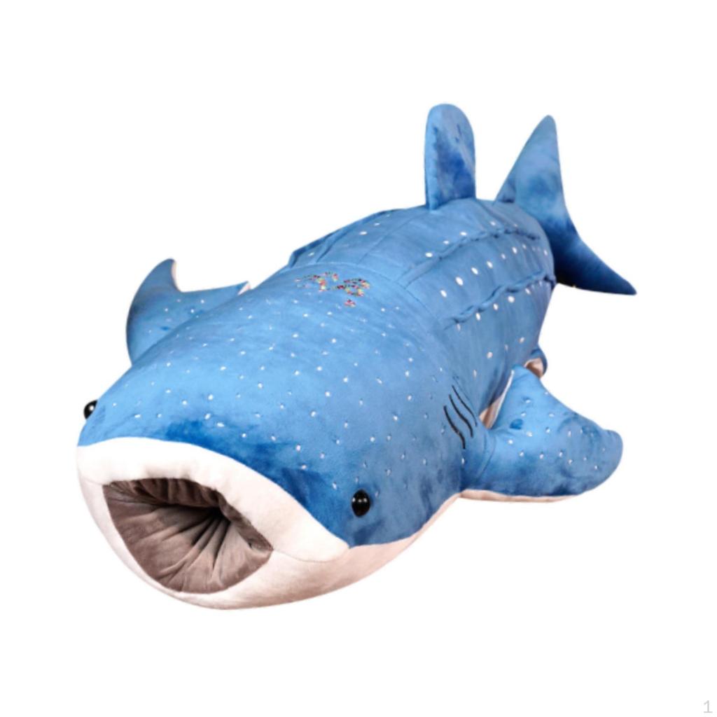 Giant Plush Shark Toy for Kids, Soft Animal Gift Home