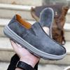 Ručně vyráběné ležérní kožené boty pánské tenisky nazouvací mokasíny pánské ploché boty měkká kůže pánské boty horký výprodej semišové outdoorové sportovní boty