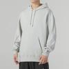 Puma Einfarbig Lässig Locker Kapuzenpullover Langarm Sweatshirt Herren Oberteile Grau Weiß 625077-80