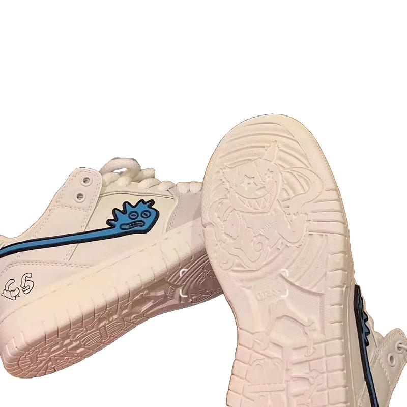 Korean Version of Retro German Training Shoes 2025 Summer New Versatile Guochao Soft-soled Little White Shoes Super Fire Platform Casual Board Shoes