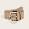 Luxury Design Pin Buckle Waistband Maillard Styles Trouser Dress Belts Business Waist Strap  Gifts