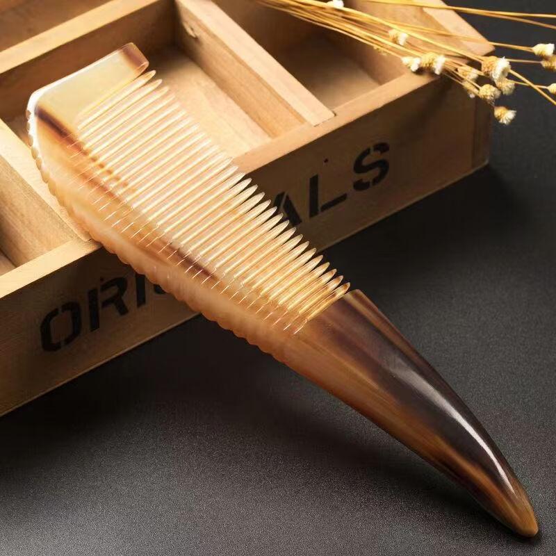 Natural Ox Horn Hair Comb