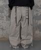 FANCY CLUB Detachable Cargo Strap Pants (Beige) F25Zd978