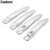 For Renault Kadjar 2016 2017 2018      Chrome Car Door Handle Cover Trim Accessories