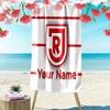 Ssv Jahn Regensburg Custom Name Print Beach Towel Large Soft Quick Dry Towel For Beach Camping Swimming