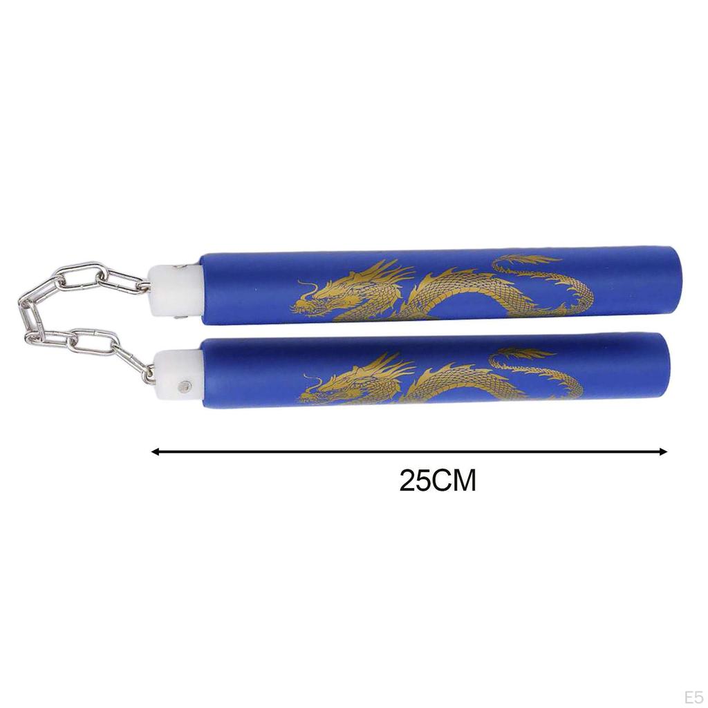 Foam Training Nunchucks Toys Chinese for Sports Karate Working Out Red