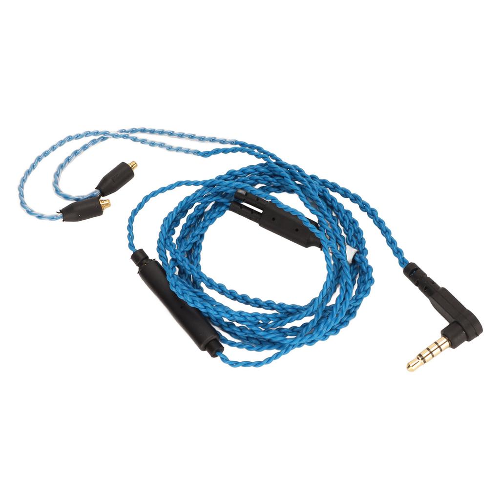Replacement Headphone Cable OFC Core Earphone Cable with Mic Compatible for SE215 SE315 SE535 SE846
