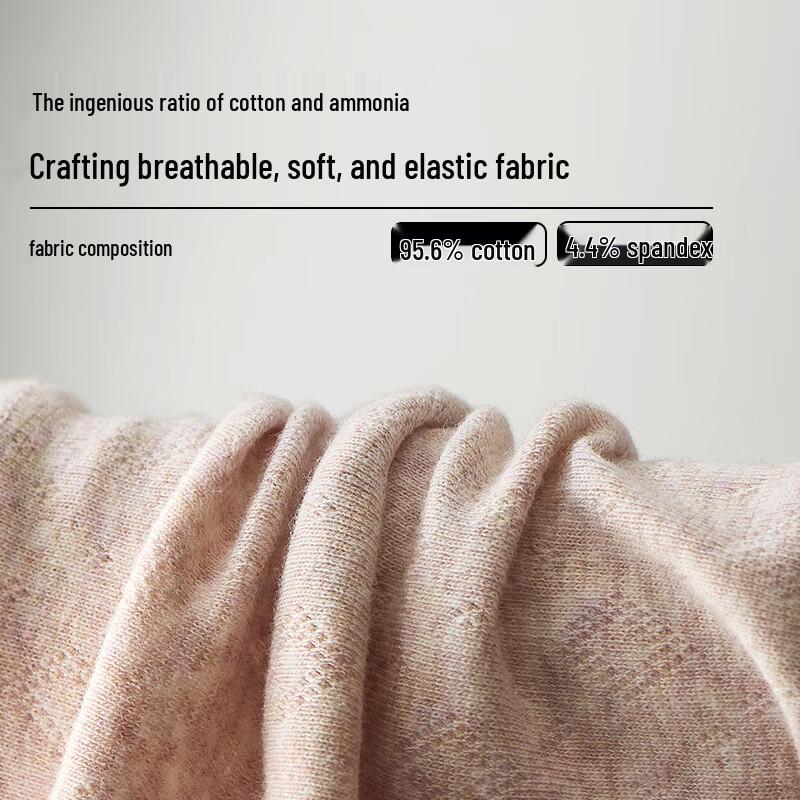 Xueqianman Men's A/W Long-Staple Cotton Antibacterial Boxer Briefs