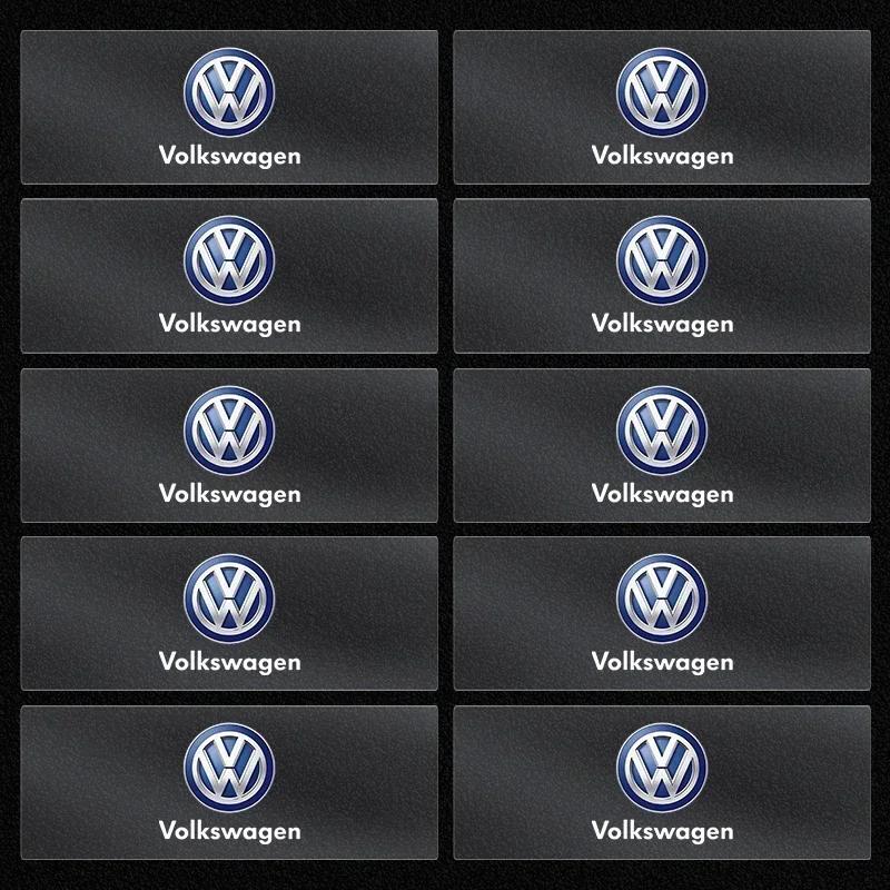 1/2/10 ST Bilstyling Interiör Klistermärke Emblem Dekoration Tillbehör för VW Volkswagen Golf Polo Passat Touran Bilstyling