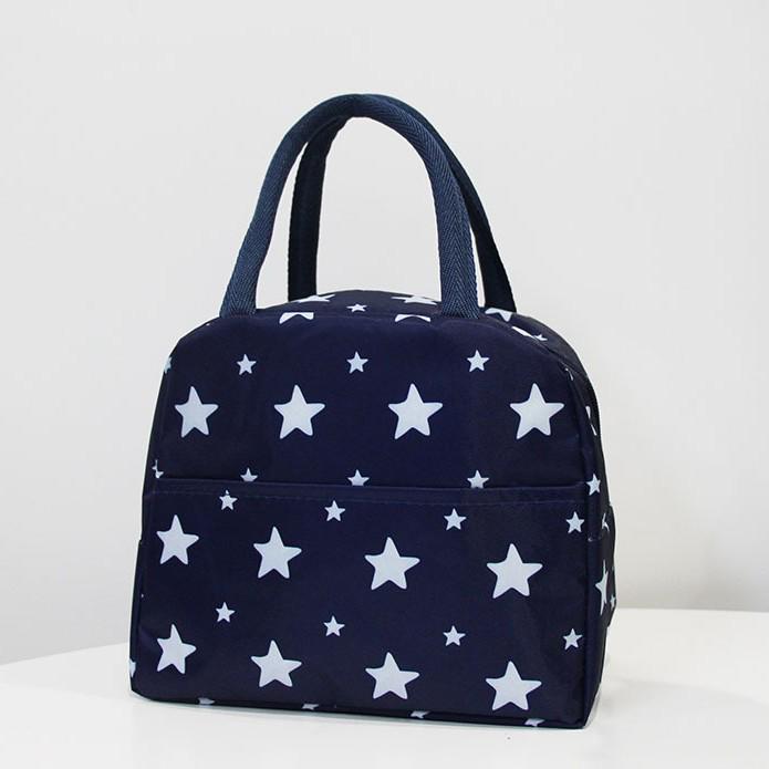 Aluminum Foil Insulated Bento Lunch Bag - Portable Lunch Box for Students