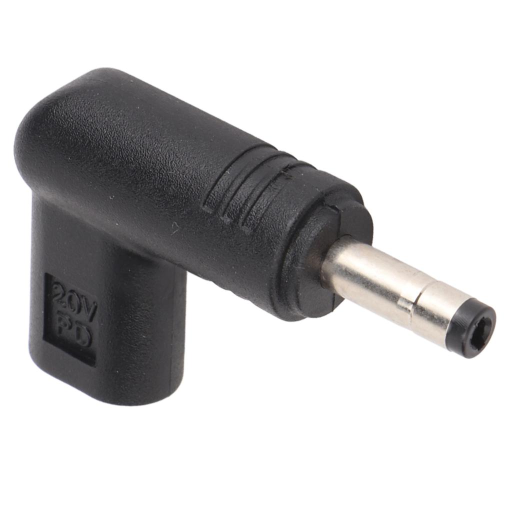 Type C Female To 4.0x1.7mm Charging Adapter Efficient Safe Support Up To 100W Type C PD Fast