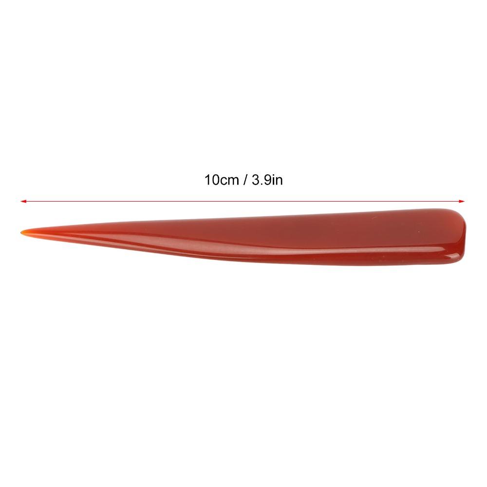 Glossy Finish Agate Burnisher Agate Material Burnishing Tool Craft Polishing Tool Gold Polishing