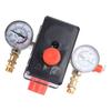 Druckschalter mit Regelventilen 125PSI Doppelabgang Druckventilschalter 220V