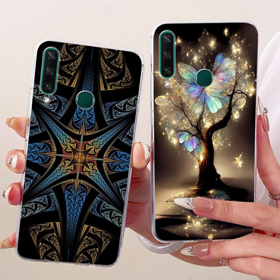 For Huawei Y6p 2020 Case MED-LX9 Silicone Soft Back Cover For HuaweiY6p Y 7P 2020 Funda Silicone Case For Y7 p Cover Coque