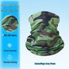 Slim Camouflage Neck Gaiter & Face Mask: Unisex, Dustproof, Breathable Ice Silk