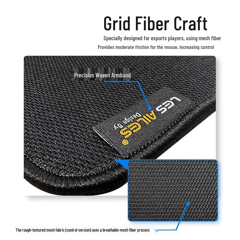 LESAILES Extra Large Coarse Mesh Gaming Mouse Pad