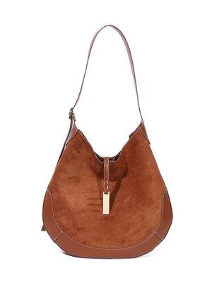 Sac à bandoulière élégant pour femme en forme de croissant - 2025 Grande capacité, Style rétro européen et américain