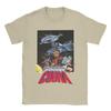 Men T-Shirt Cobra Space Pirate Anime Hipster Pure Cotton Tees Short Sleeve T Shirt Round Neck Tops 4XL