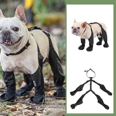 XS-XXL Boty pro psy Vodotěsné Nastavitelné Boty pro psy Rain Day Pet Breathbale Boty pro venkovní procházky Měkké francouzské buldočky Paws Protec Y8A8